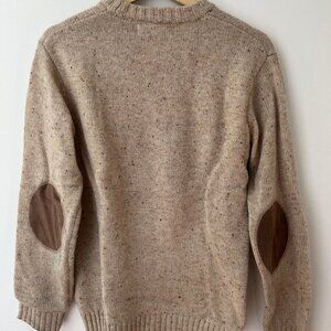Line of Trade sweater with elbow patches